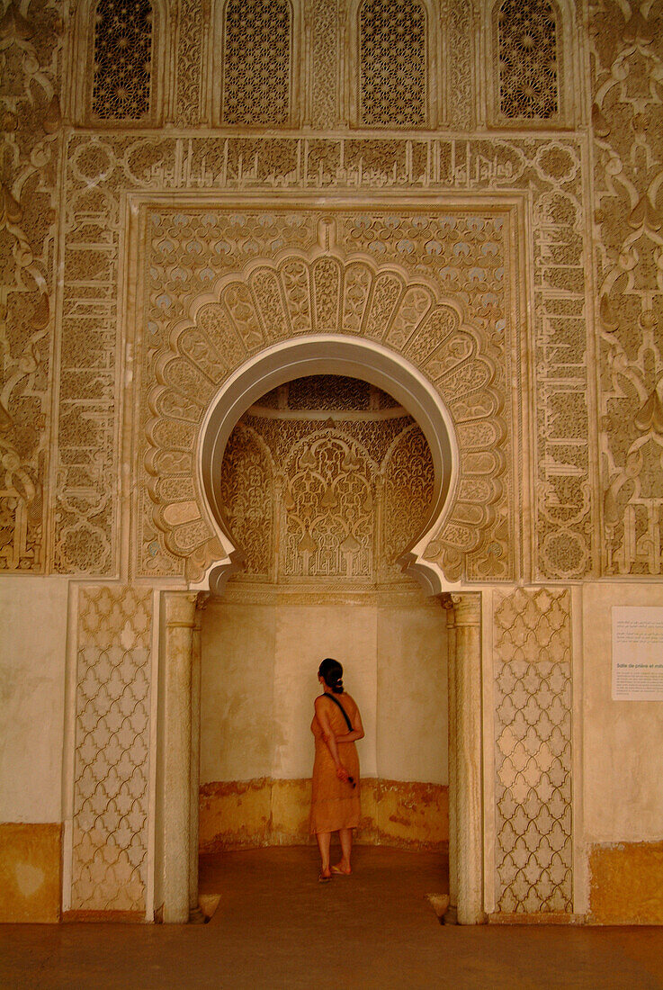 Ali ben Youssef Medersa, Marrakesh, Morocco