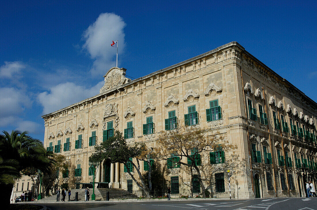 Auberge de Castille et Leon, Valletta, Malta, Maltese Islands