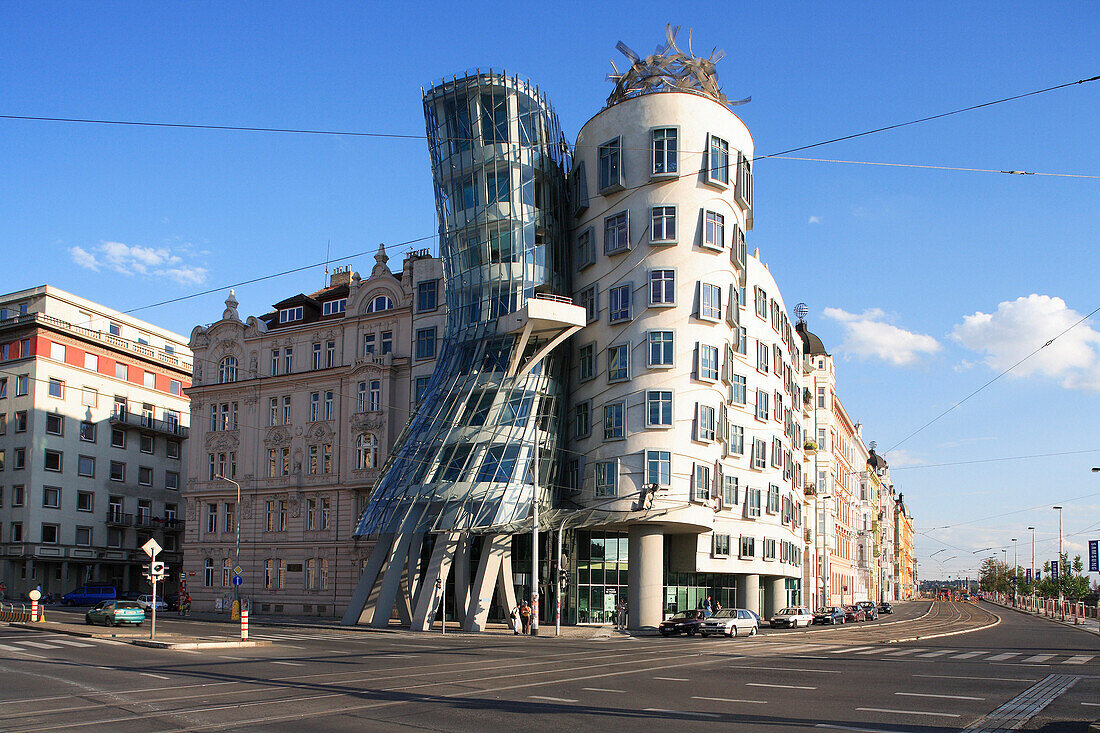 The Dancing House, Prague, Czech. Republic