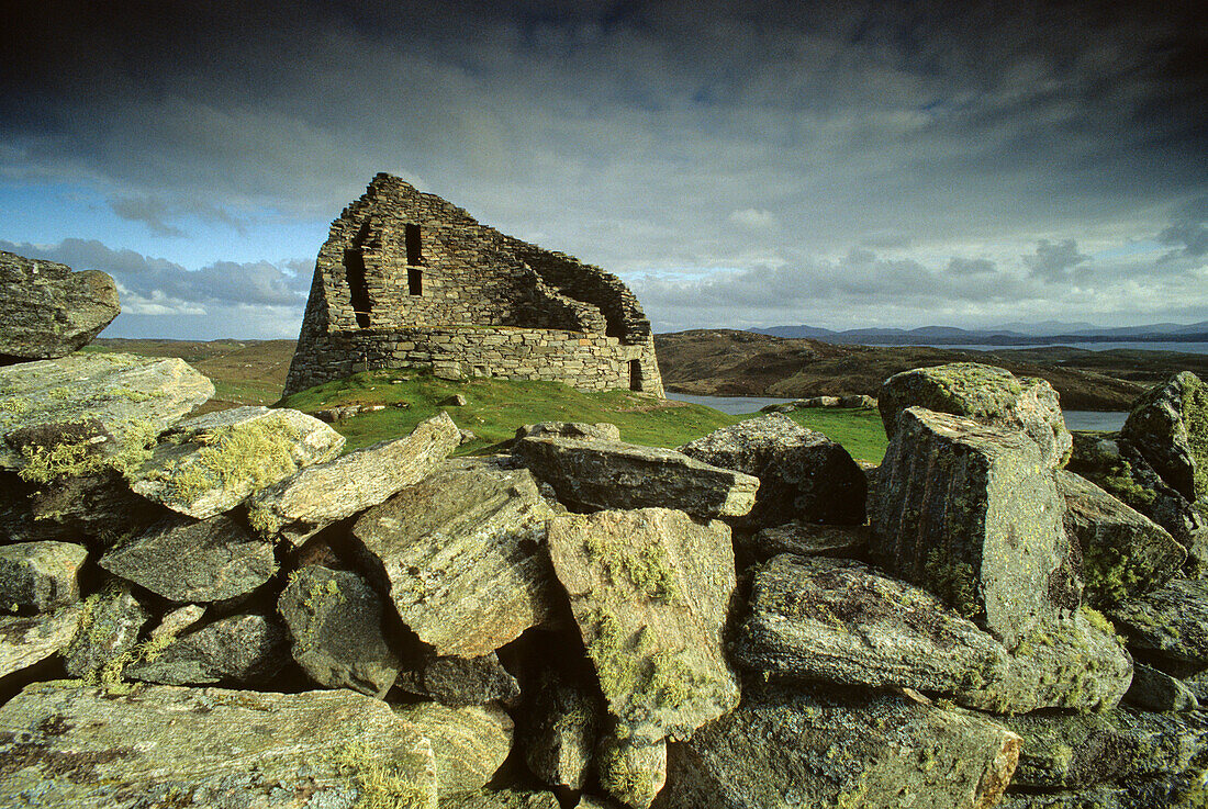 Dun Carloway, Insel Lewis, Äussere Hebriden, Schottland, Großbritannien, Europa