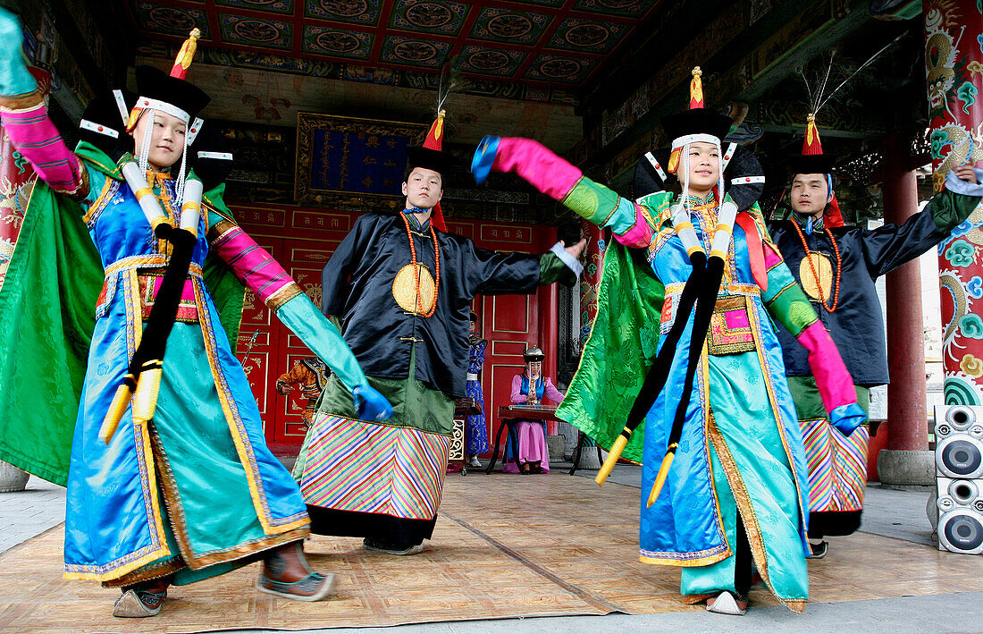 Traditional dance, General, people, Mongolia