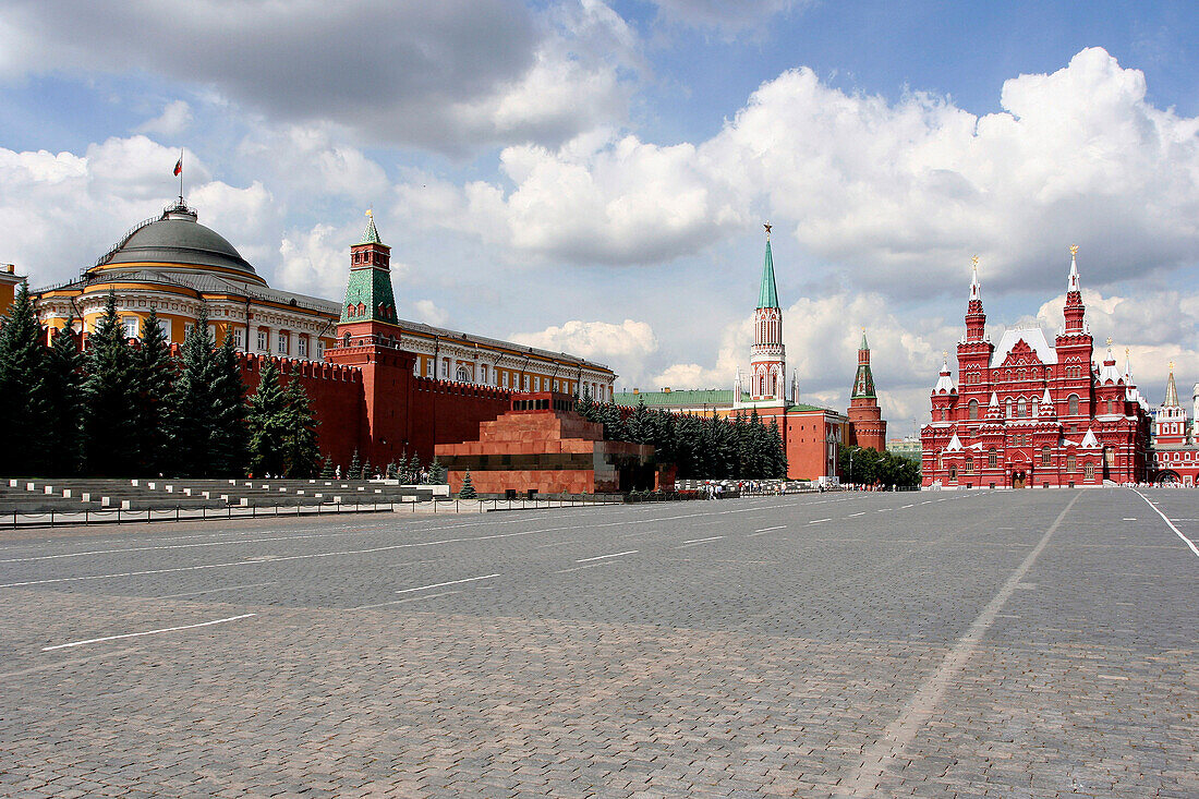 Buildings around Red Square, Moscow, Russian Federation