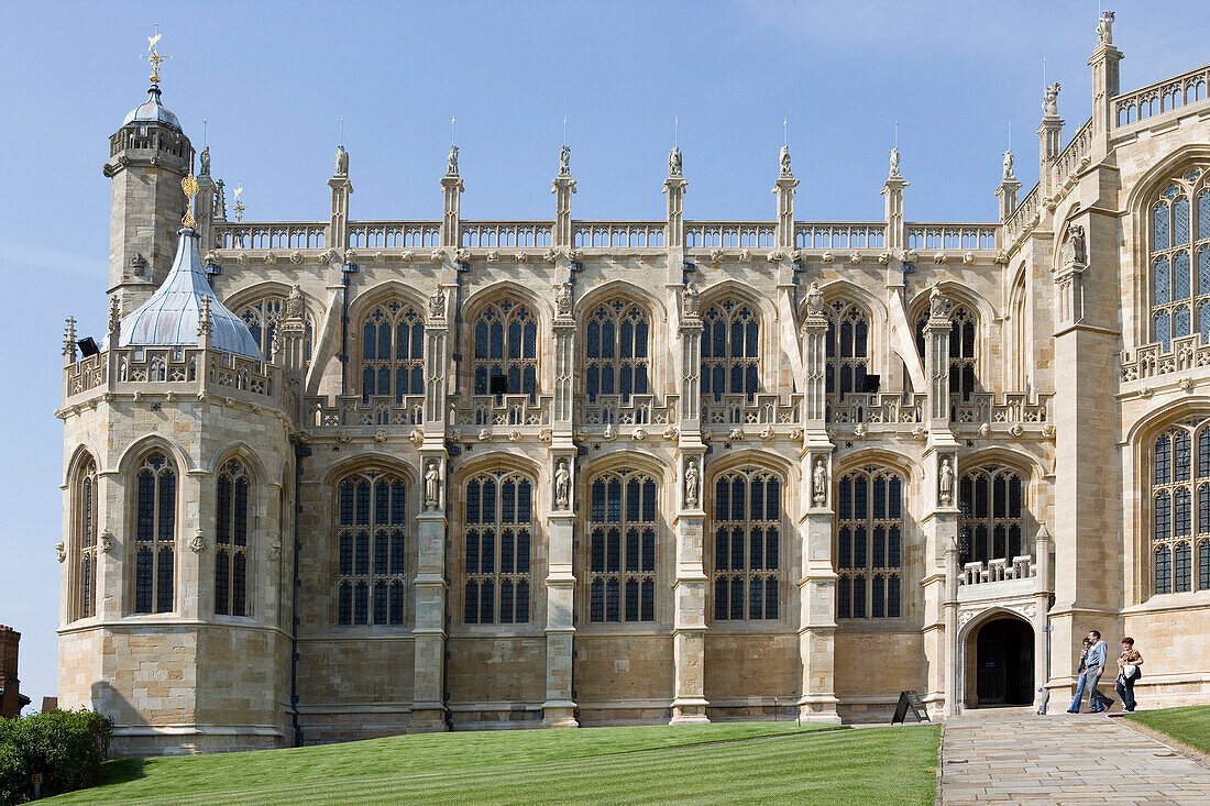 Windsor Castle, St George's Chapel, Windsor, Berkshire, UK, England