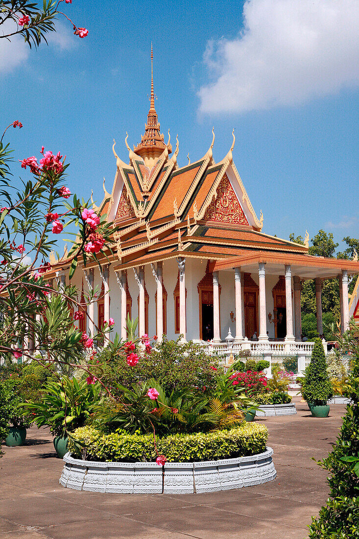 The Silver Pagoda at the Royal Palace, Phnom Penh, Cambodia