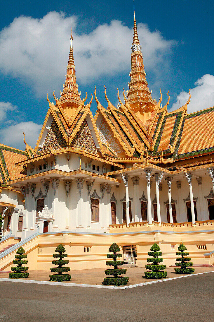 The Royal Throne Hall at the Royal Palace, Phnom Penh, Cambodia