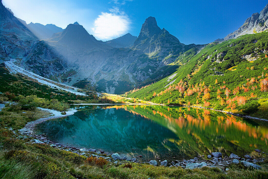 The Green Lake, Tatra Mountains, Kiezmarska Valley, Slovakia
