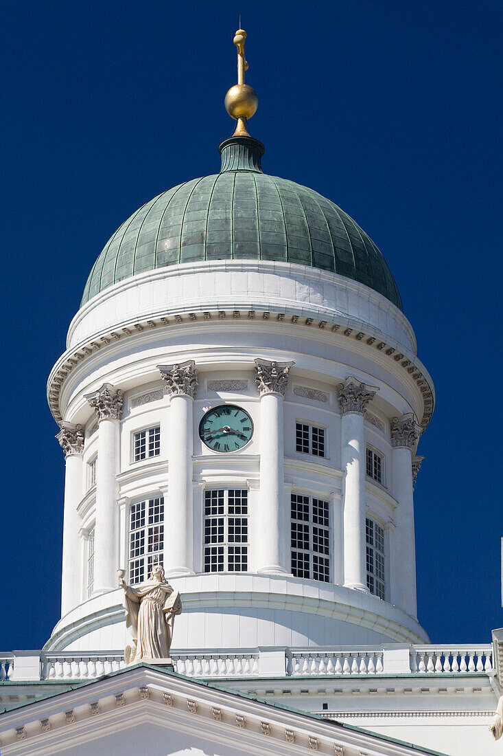 Lutheran Cathedral, the dome, Helsinki, Finland