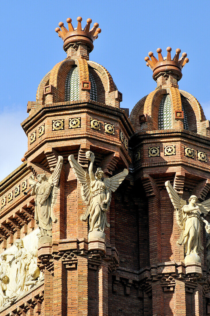 Triumphal Arch,  Barcelona. Catalonia,  Spain