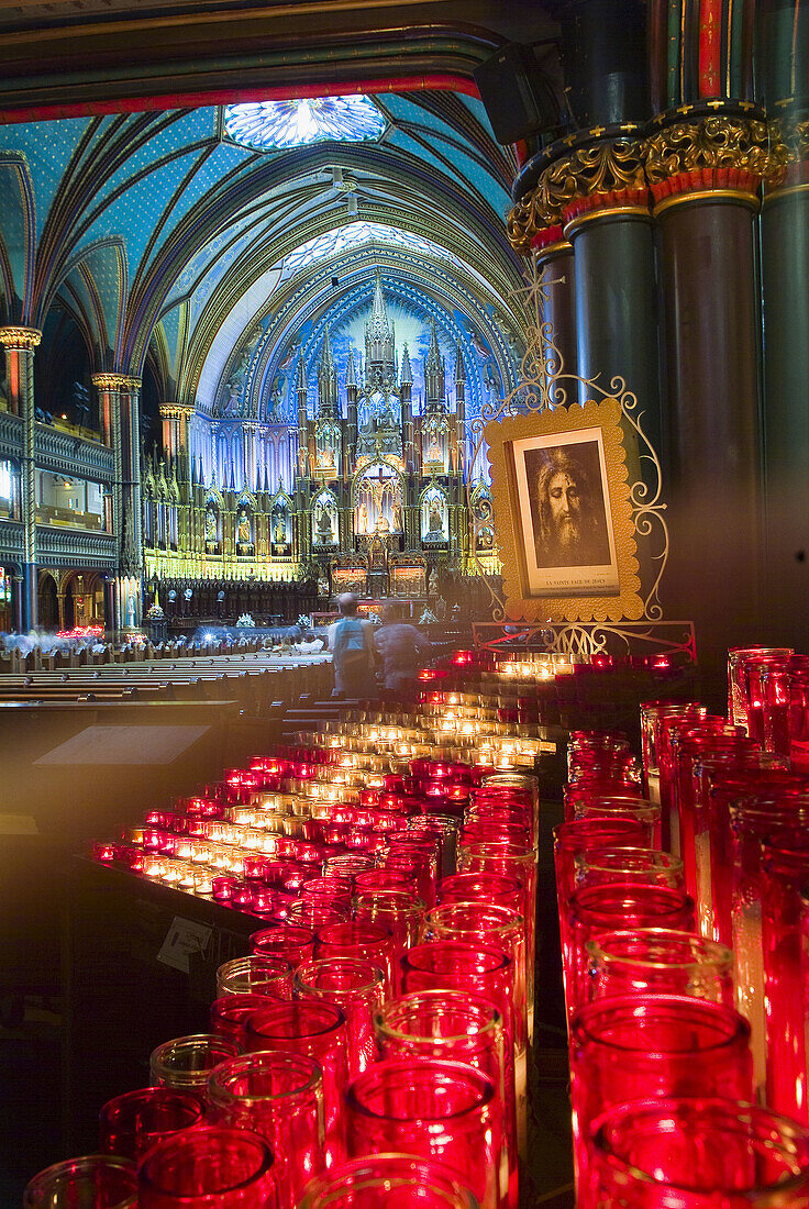 Montreal,  Quebec,  Canada,  Notre Dame Basilica