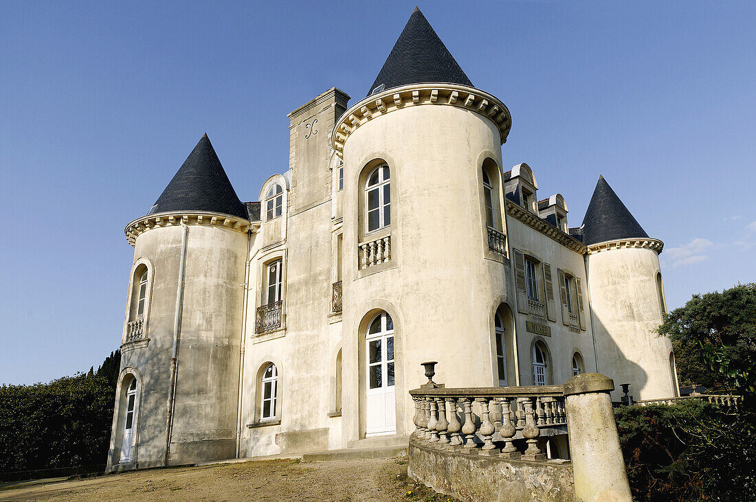 Villa Eugenie,  Dinard. Ille-et-Vilaine,  Bretagne,  France