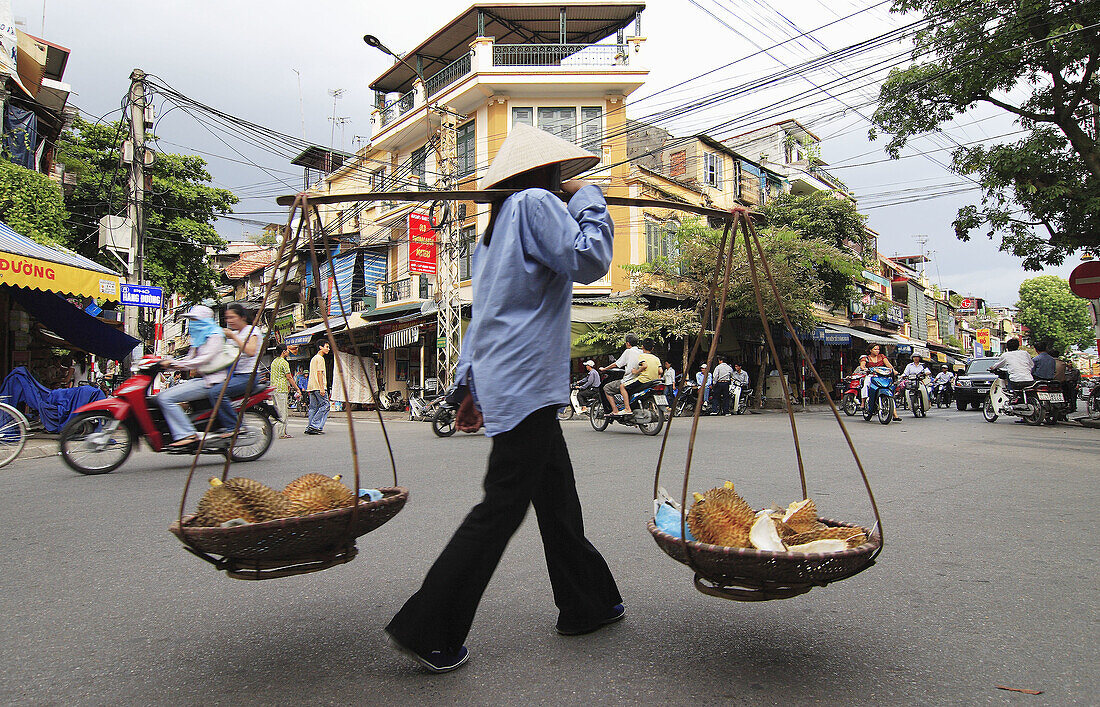 Street scene,  Hanoi. Vietnam