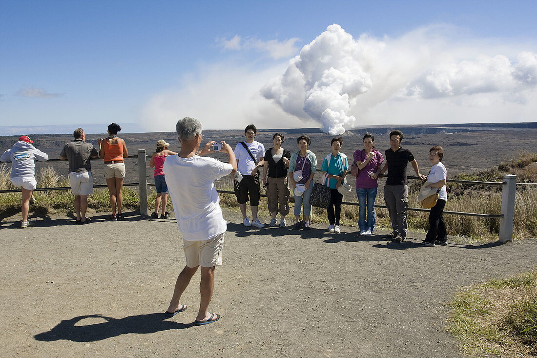 Hawaii Volcanoes Nat. Park. Big Island,  Hawaii. USA