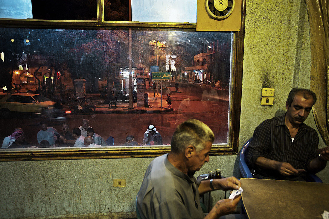 Coffee shop,  Palmyra,  Syria