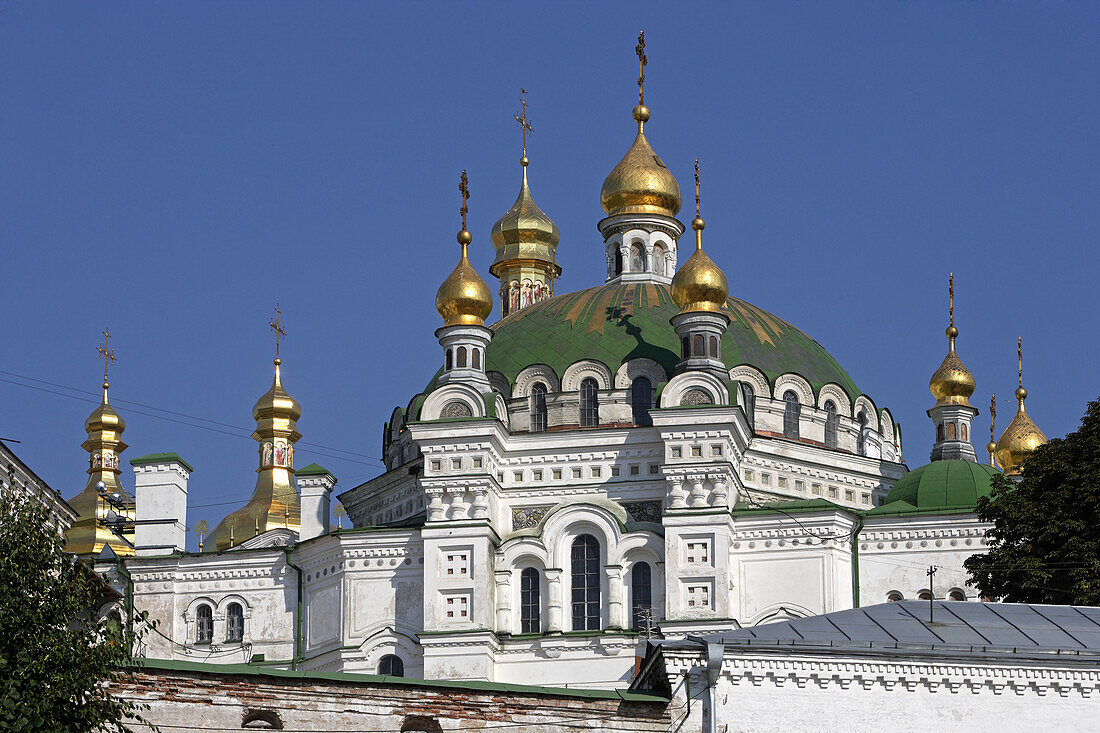 Kiev-Pechersk Lavra, Fratry church named after the Venerable Fathers Anthony and Theodosius, 19th century, Kiev, Ukraine