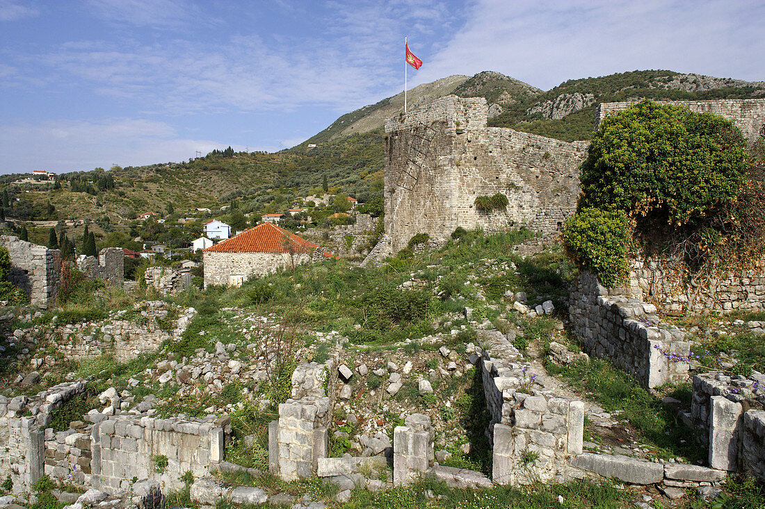 Bar, Old Bar village, ruins, castle, Montenegro