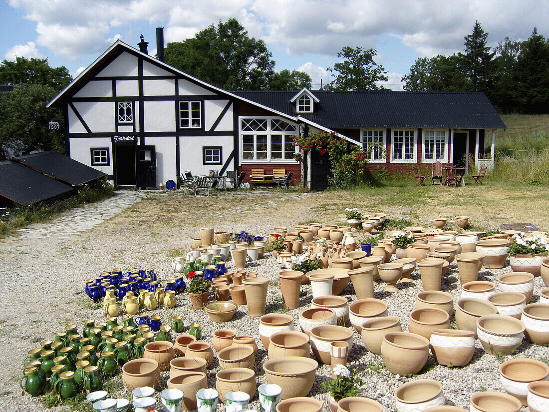 Pottery,  Gotland,  Sweden