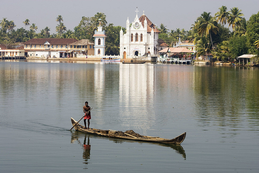 Kerala backwaters,  India