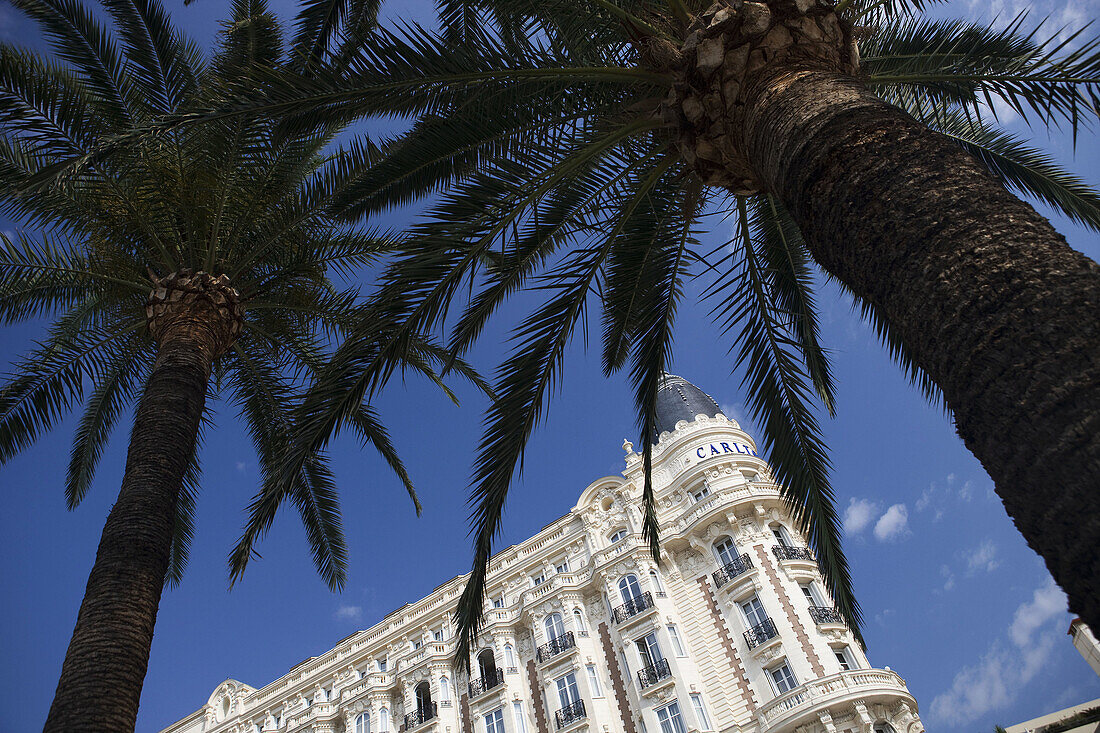 Das Carlton Hotel in Cannes, Frankreich