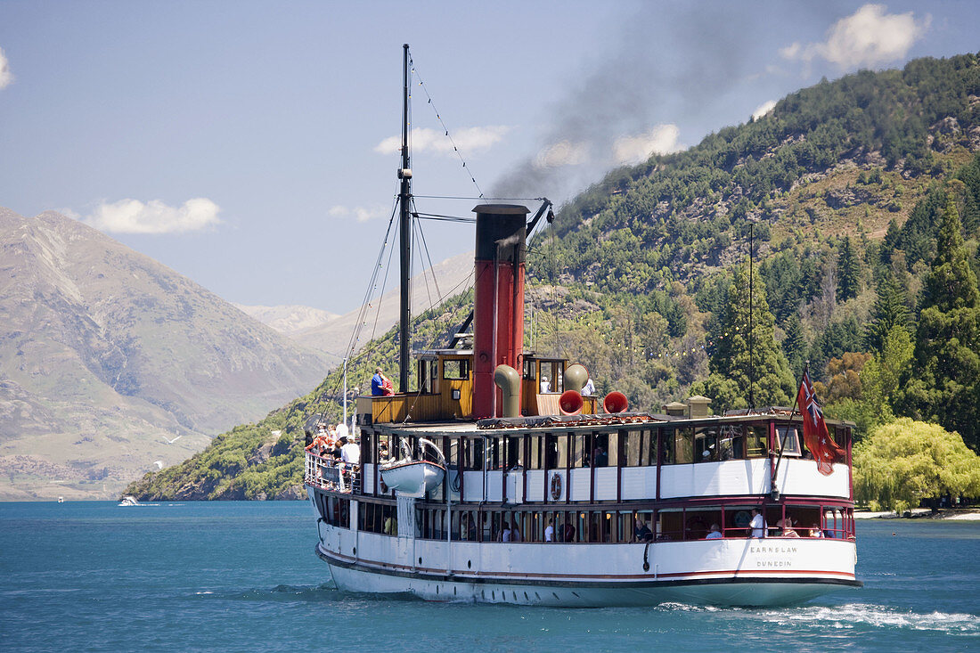 TSS Earnslaw, Lake Wakatipu, Queenstown, Südinsel, Neuseeland