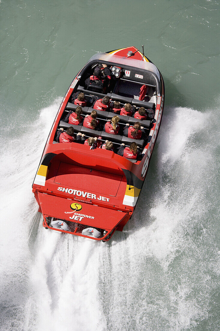 Shotover Jet, Queenstown, Südinsel, Neuseeland