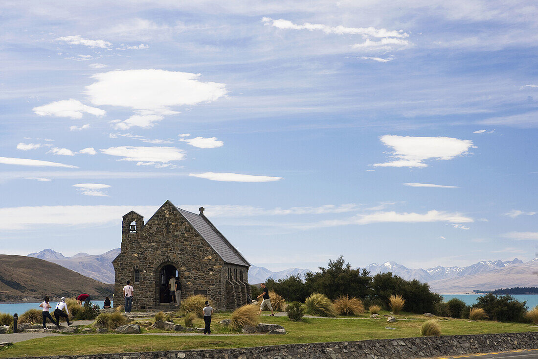 Church of the Good Shepard, Lake Tekapo, Südinsel, Neuseeland