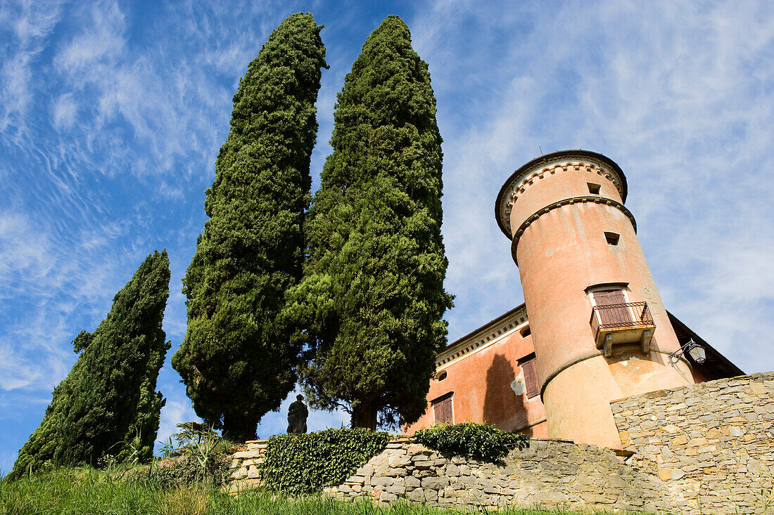 Das Weingut Rocca Bernarda in Ipplis gehört dem Malteser Ritterorden, Ipplis,  Friaul-Julisch Venetien, Italien