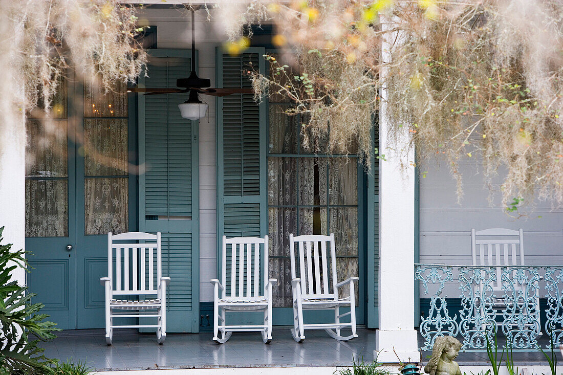 Myrtles Plantation ist eines der bekanntesten Spukhäuser AMerikas, St. Franicville, Louisiana, Vereinigte Staaten, USA