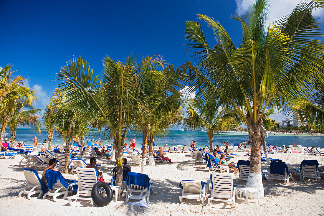 Playa Linda, Cancun, Bundesstaat Quintana Roo, Halbinsel Yucatan, Mexiko