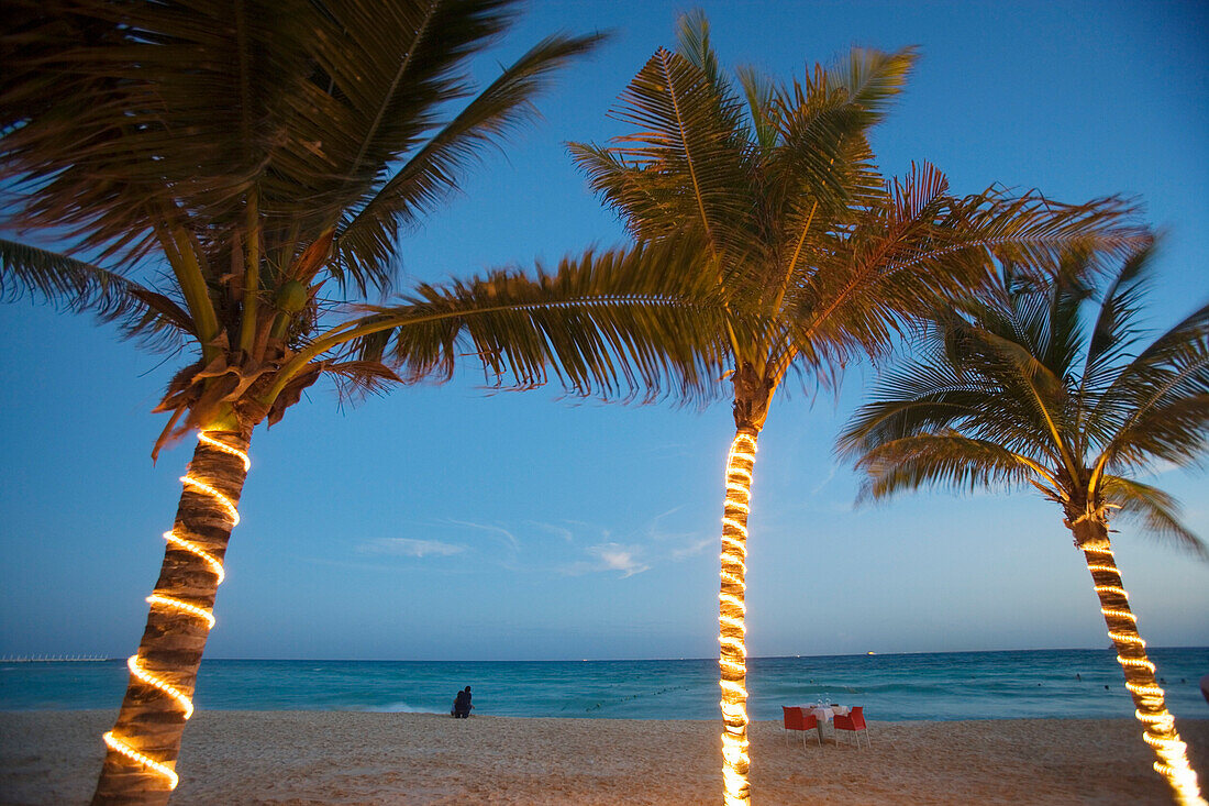 Main beach, Playa del Carmen, State of Quintana Roo, Peninsula Yucatan, Mexico