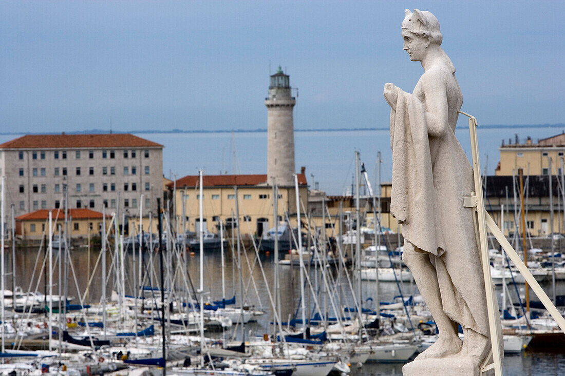 Marina in Trieste, Friuli-Venezia Giulia, Upper Italy, Italy
