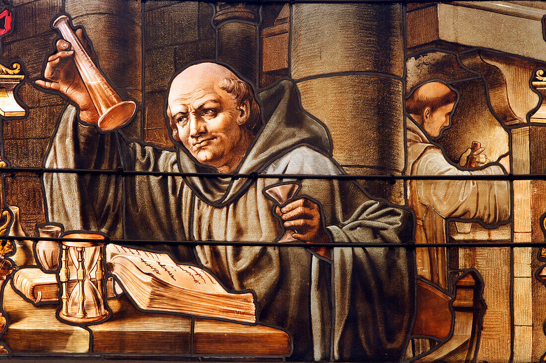Dom Bernardo Vincelli, Monk Of The Holy Trinity Abbey Of Fecamp, Inventor Of The Recipe For Benedictine Liqueur, Benedictine Palace, Fecamp, Normandy