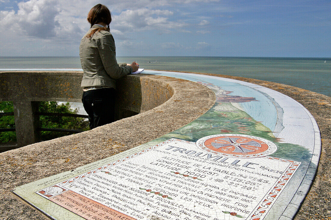 Observatory Of The Calvary Of The Corniche, Trouville-Sur-Mer, Calvados (14), Normandy, France