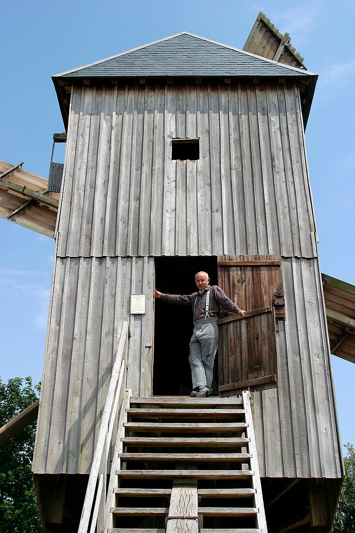 The Miller Of The Ouarville Mill, The Wheat Route, Eure-Et-Loir (28), France