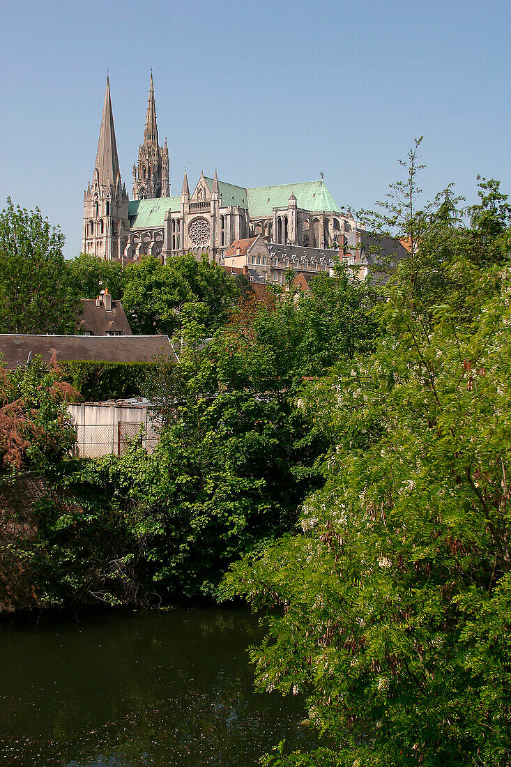 Notre-Dame Cathedral Of Chartres, Eure-Et-Loir (28), France