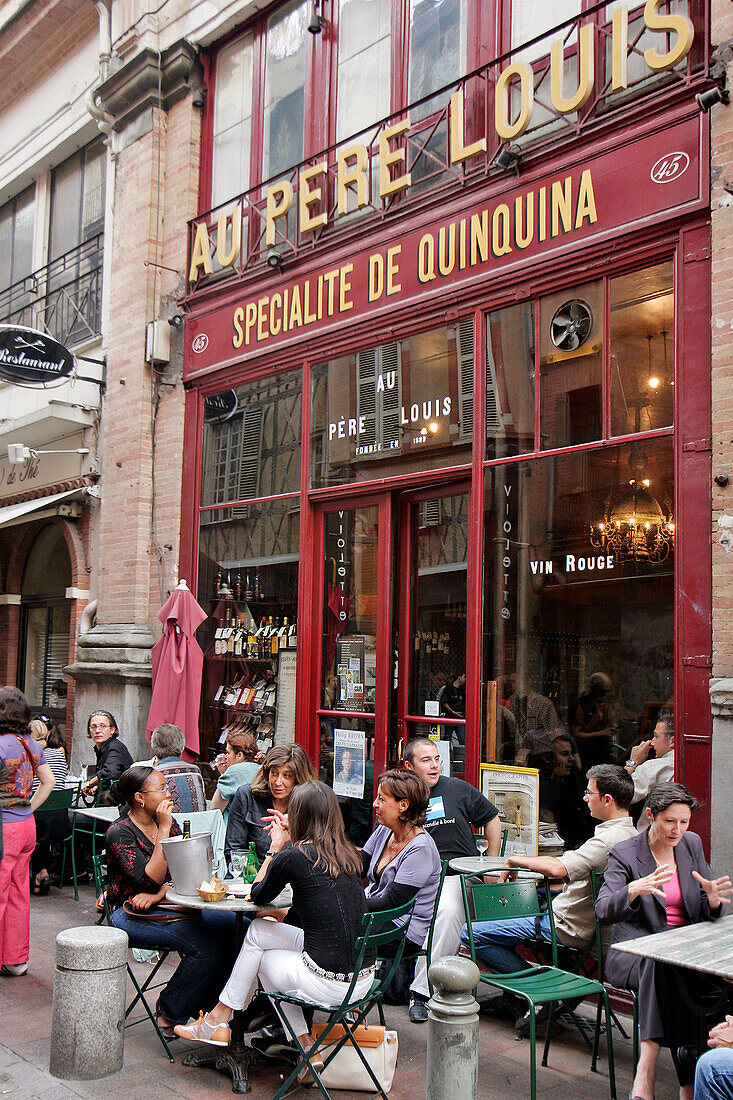 Cafe 'Au Pere Louis', Toulouse, Haute-Garonne (31), France