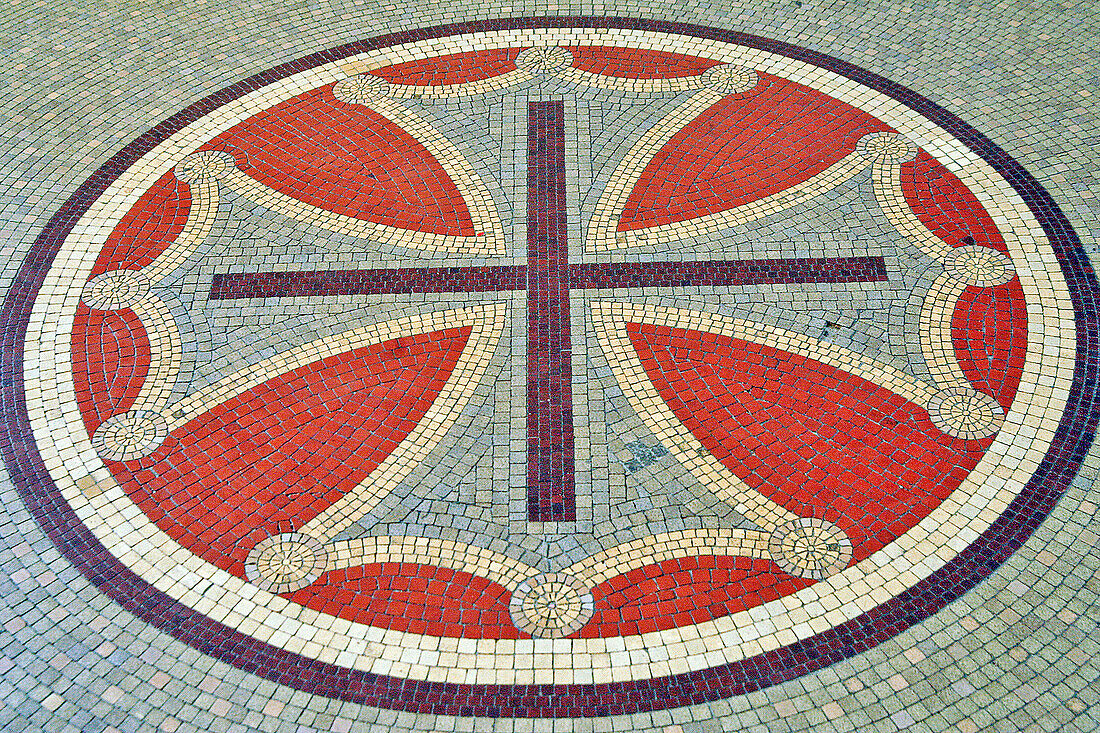 Occitan Cross, Cross Of The Lanquedoc Or Cross Of Toulouse, Symbol Of The Occitan, Toulouse, Haute-Garonne (31), France