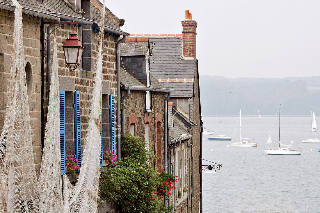 Village Of Saint-Sulliac, Ille-Et-Vilaine (35), France