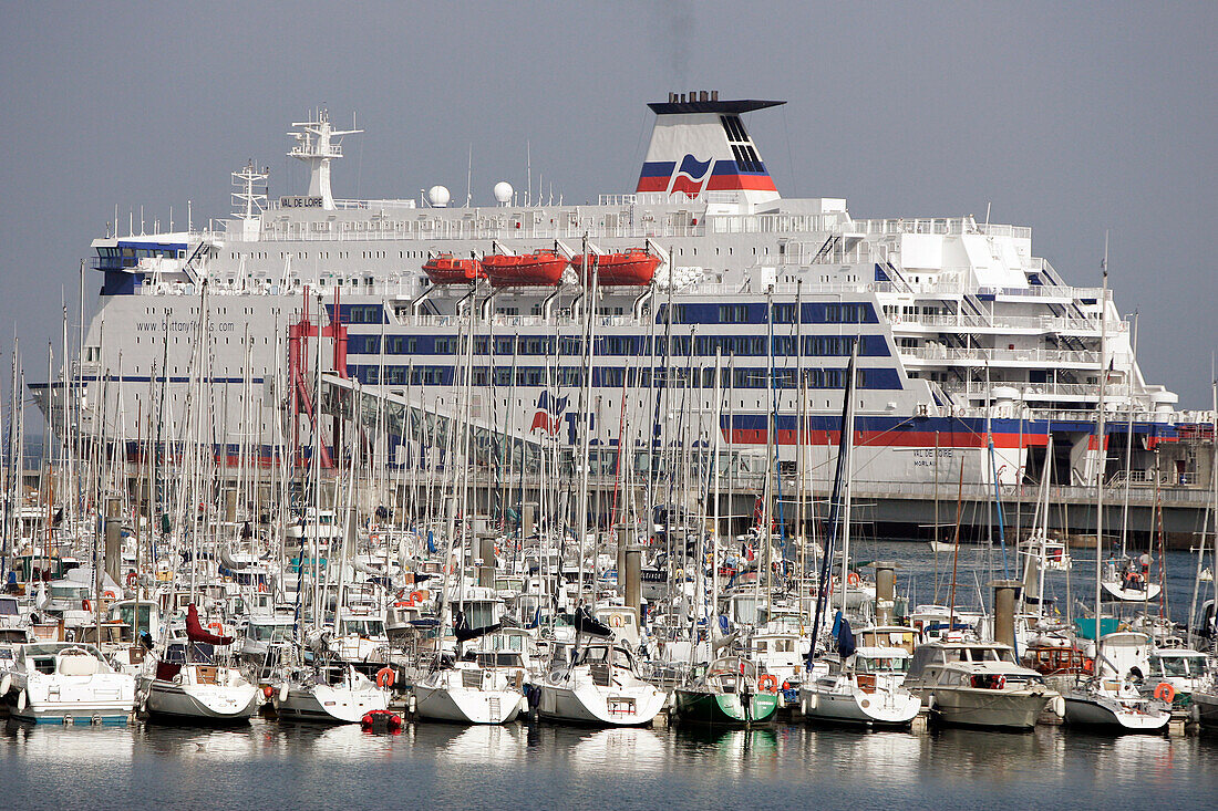 Bas-Sablons Port, Aleth, Saint-Malo, Ille-Et-Vilaine (35), France