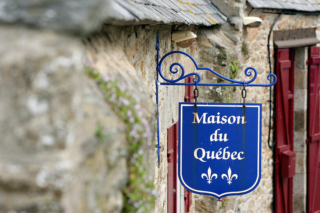 Quebec House Within The City Walls, Saint-Malo, Ille Et Vilaine, Ille-Et-Vilaine (35), France