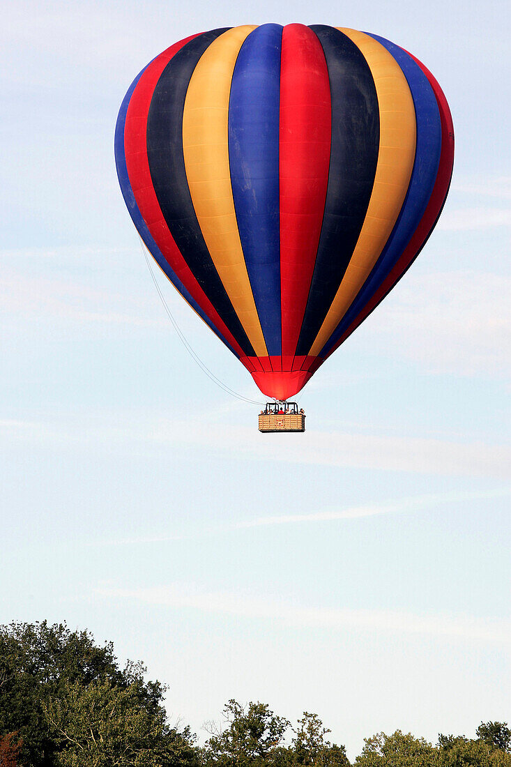 Hot-Air Balloon, Indre-Et-Loire (37), France