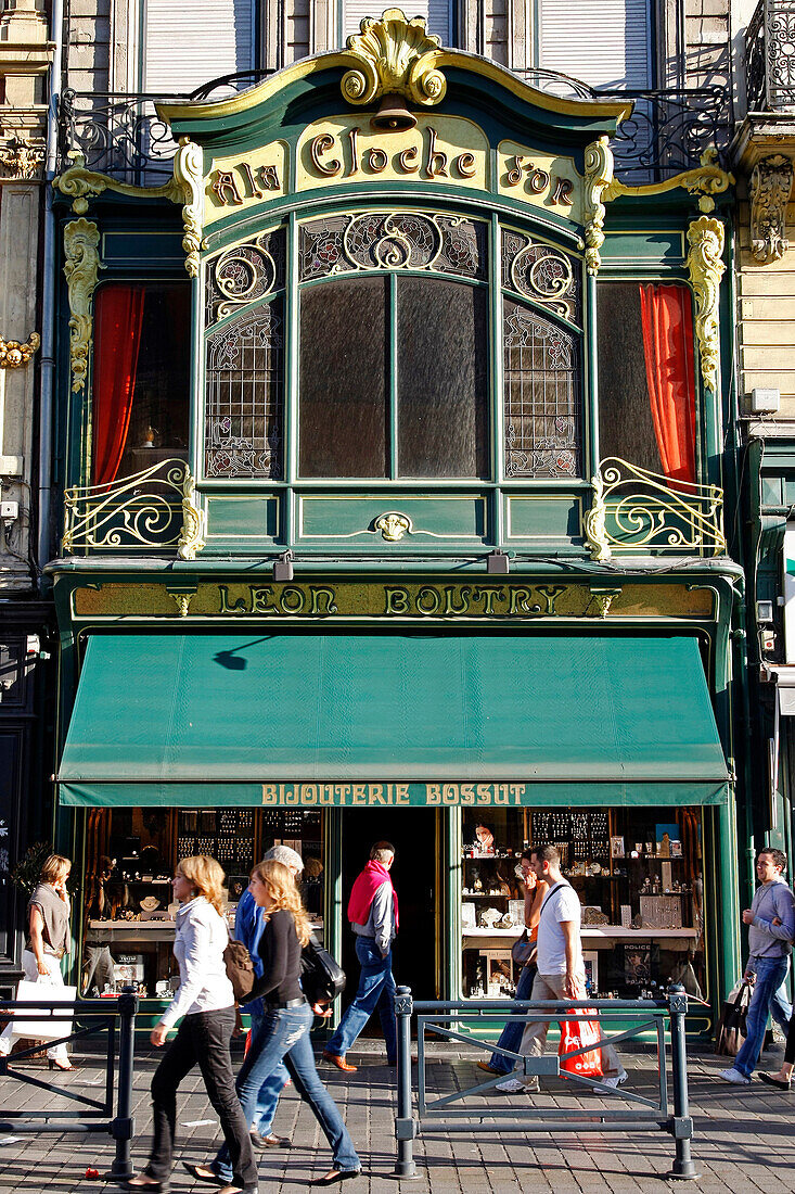 Jeweler'S 'A La Cloche D'Or, Leon Boutry', Lille, Nord (59), France