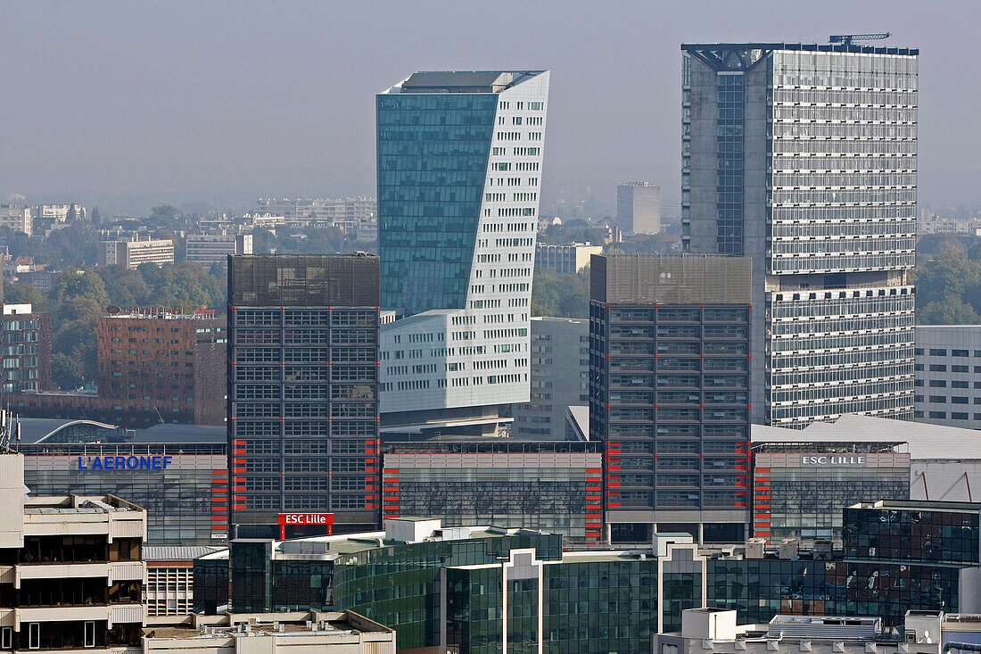 Euralille', Credit Lyonnais Tower, Business Center, Lille, Nord (59), France