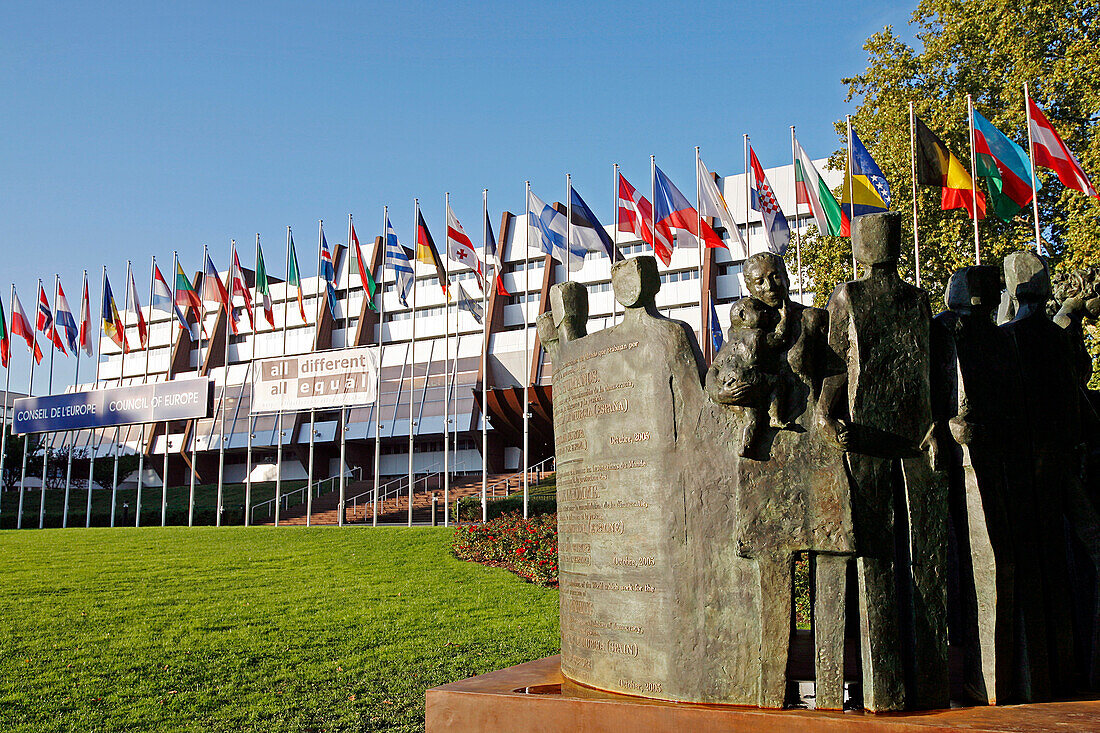 The Palace Of Europe, Council Of Europe, Strasbourg, Bas Rhin (67), Alsace, France, Europe