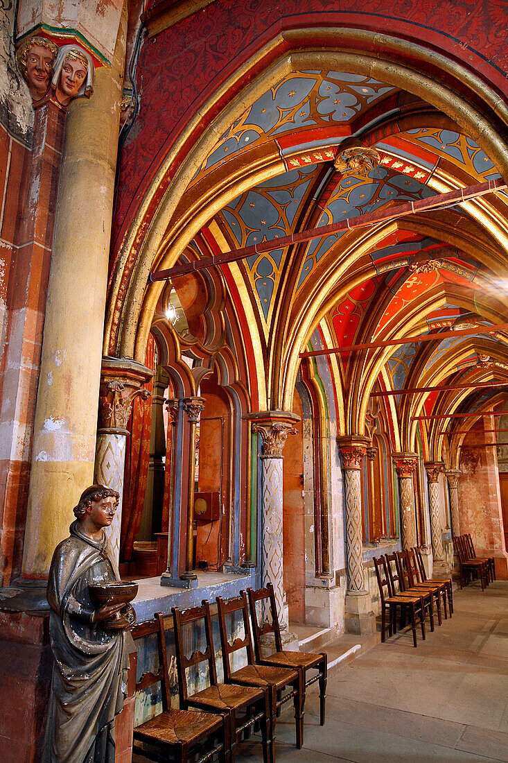 Rood Screen, Saint Peter The Younger Protestant Church, Strasbourg, Bas Rhin (67), Alsace, France, Europe