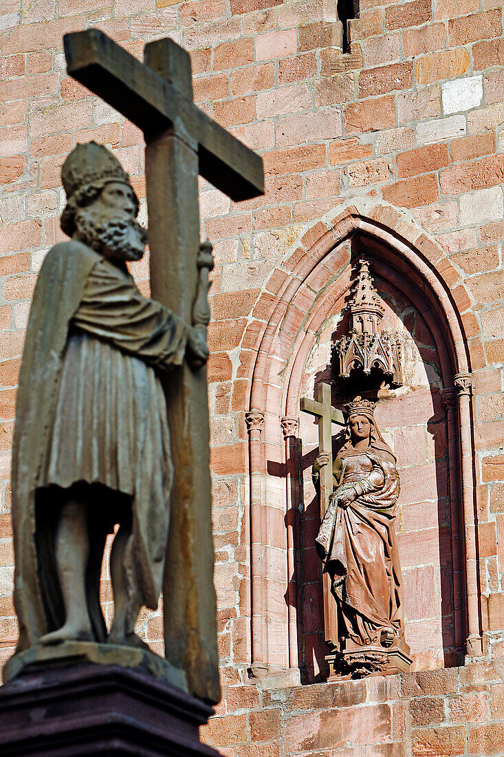 Holy Cross Church, Kaysersberg, Haut-Rhin (68), Alsace, France