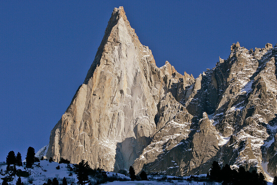 Mountain Landscape, Les Drus, Massif Of The Mont-Blanc, Haute-Savoie (74), France