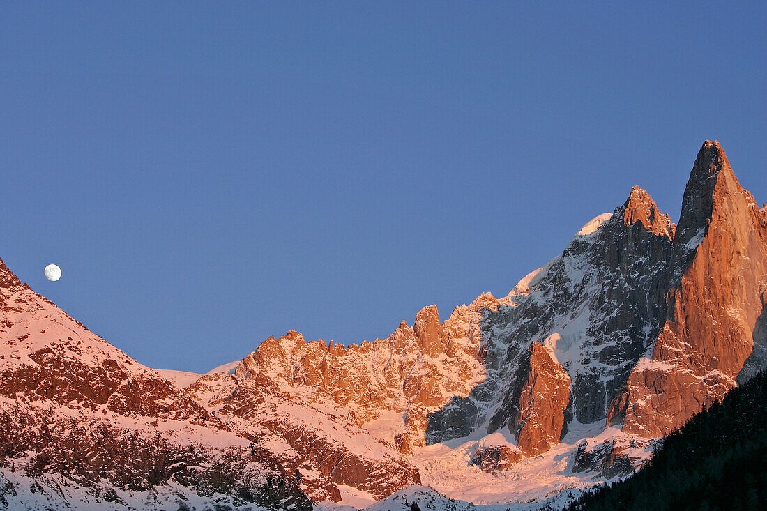 Mountain Landscape, Les Drus, Massif Of The Mont-Blanc, Haute-Savoie (74), France