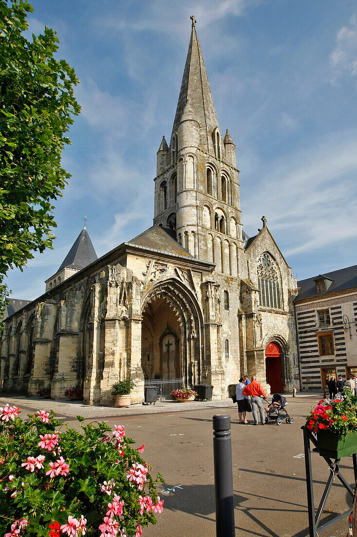 Bell Tower Of The Church At The Abbey Of Montivilliers, Seine-Maritime (76), Normandy, France