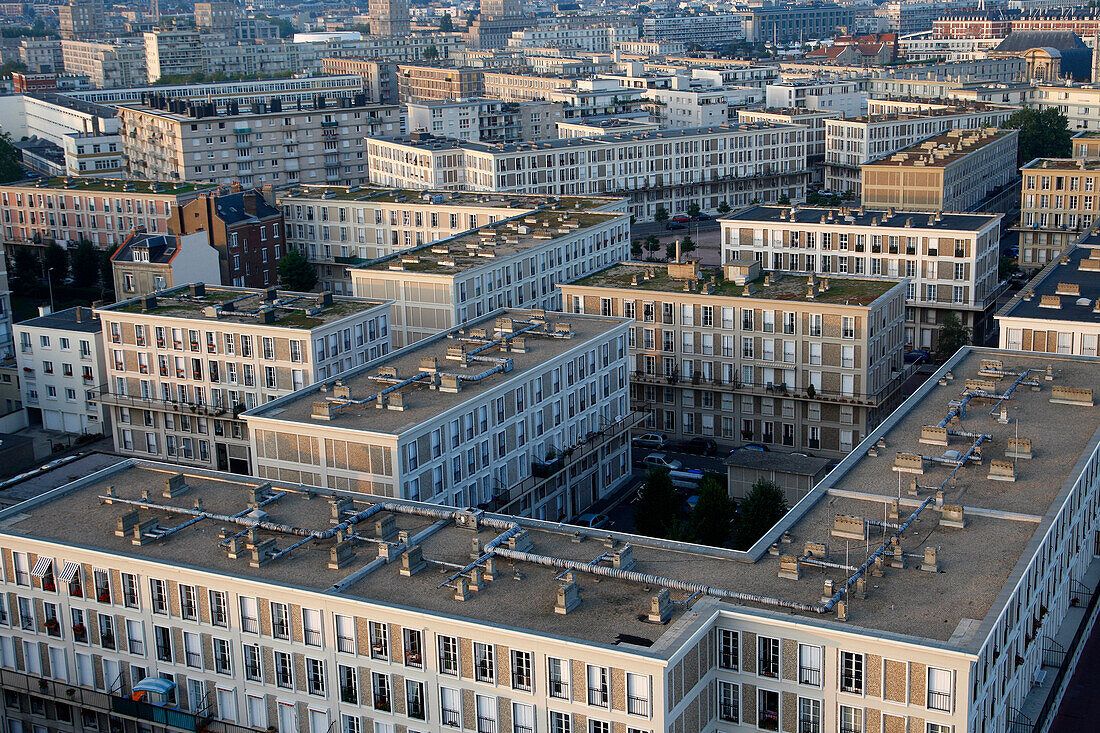 Apartment Buildings, Architecture By Auguste Perret Listed As World Heritage By Unesco, Le Havre, Normandy, Seine-Maritime (76)