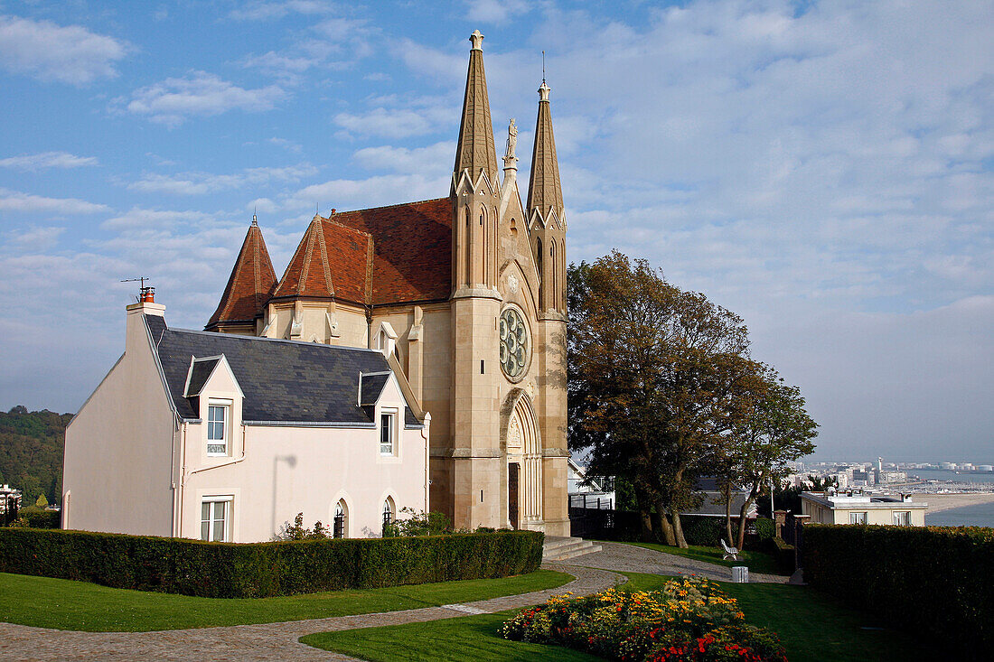Notre-Dame-Des-Flots Chapel, Sainte-Adresse, Le Havre, Seine-Maritime (76), Normandy, France